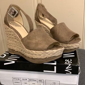 Wild Diva Espadrille Wedges